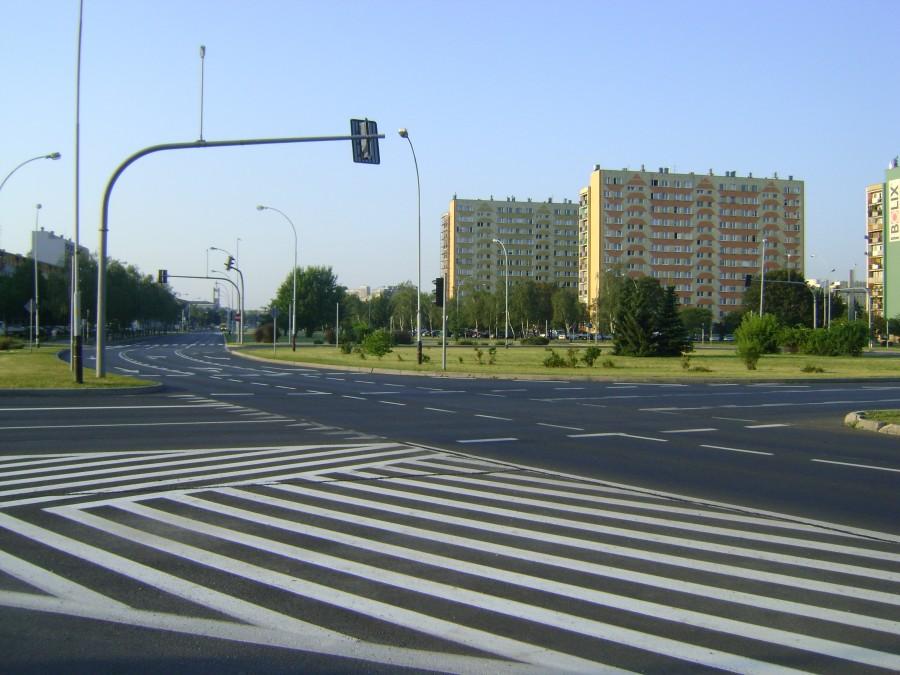 Stalowa Wola wczesnym rankiem