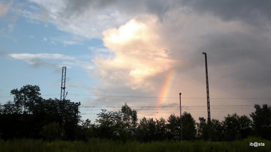 Tęcza, a na drugim końcu siedzi pewnie Leprechaun ;)