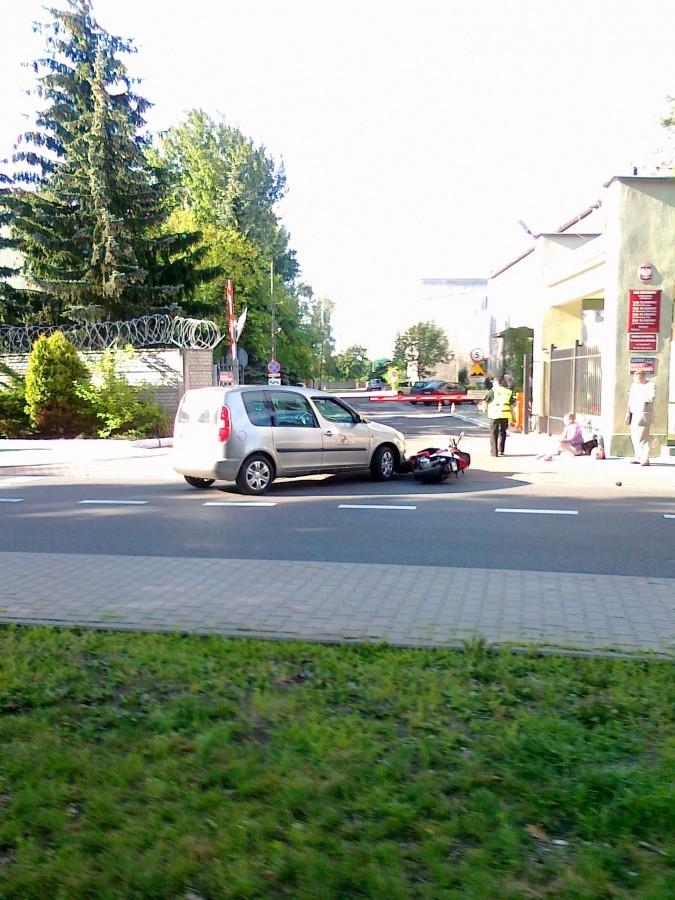 Wypadek przy sądach na Kocjana