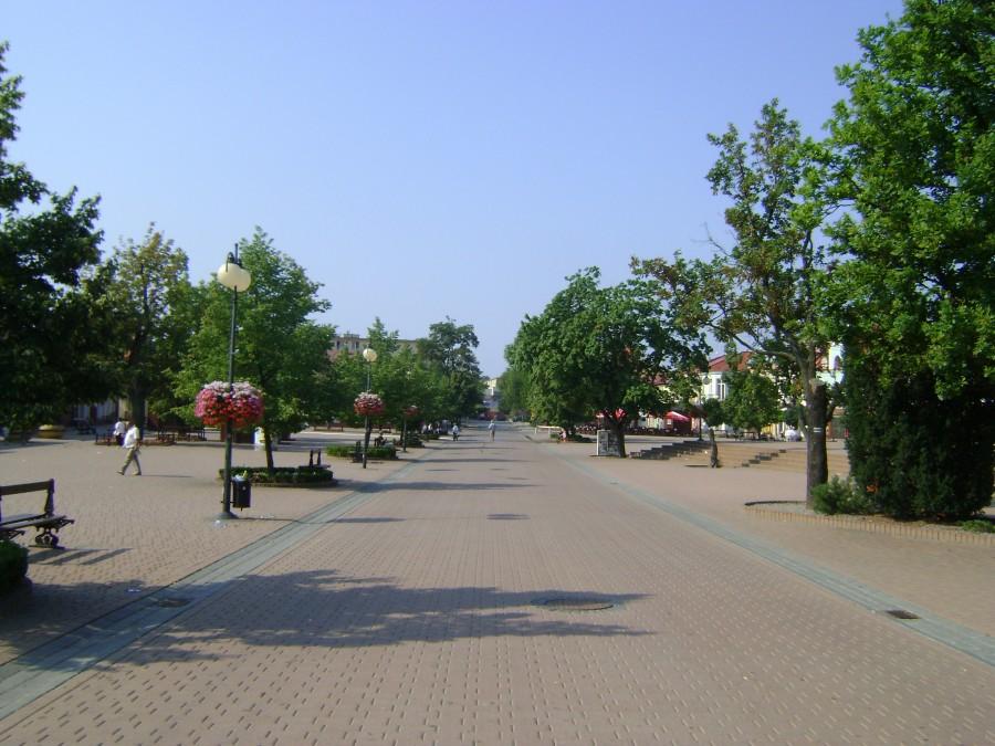Deptak w Tarnobrzegu
