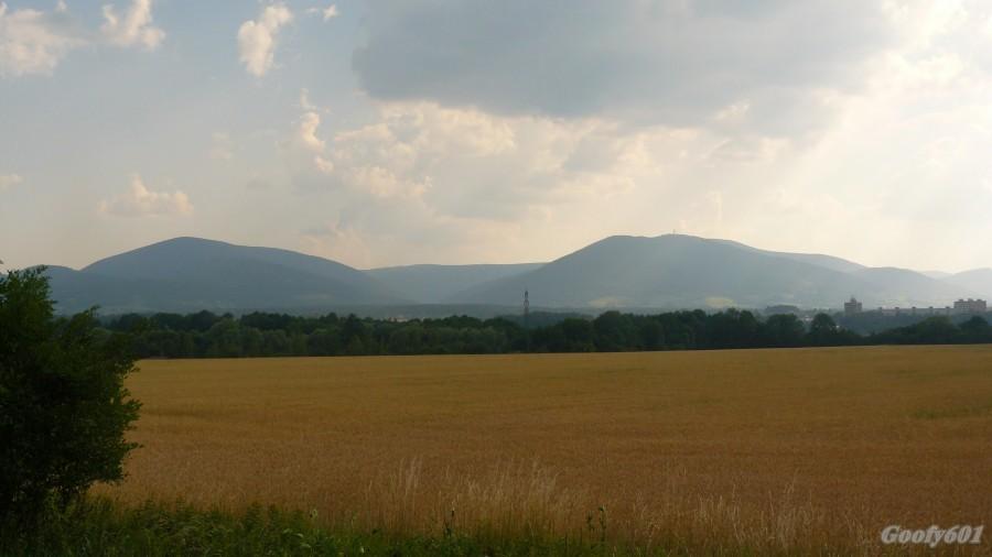 Ostry i Javorovy - rzut oka na trasę wycieczki ;)