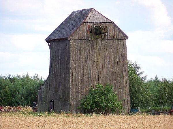 Stary wiatrak w Klukowie, szkoda tylko, że nie ma śmigieł :)