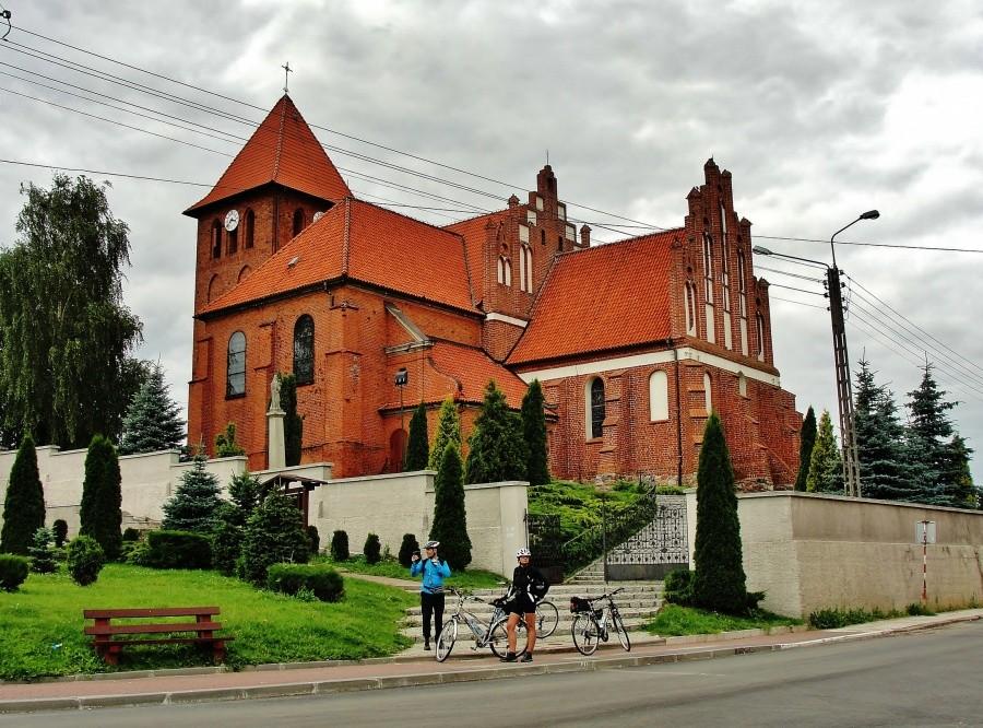 Gotycki kościół Wszystkich Świętych - Skurcz.