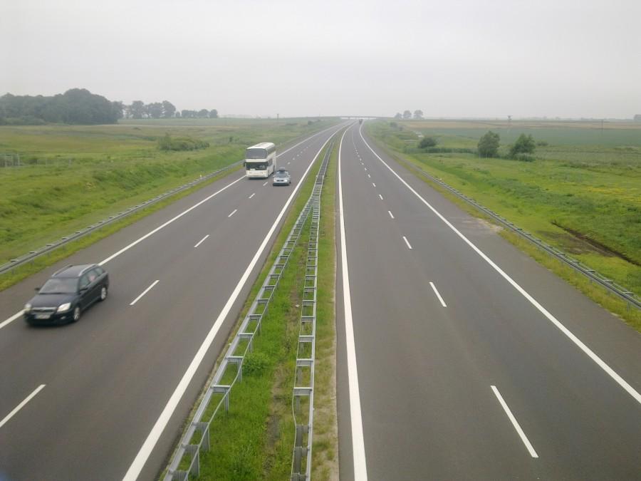 Poranny ruch na A2.:-)))
