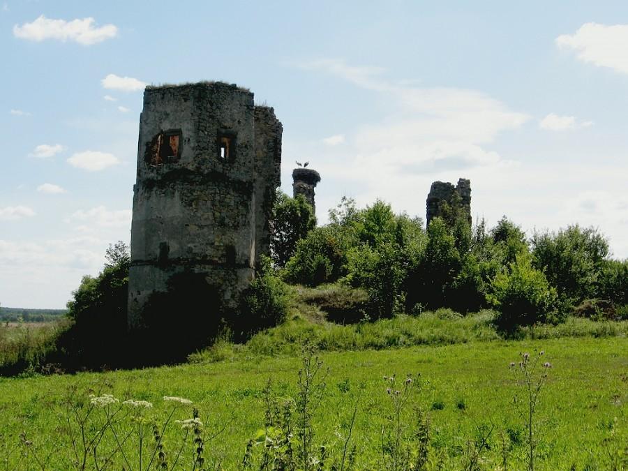 Majkowice - ruiny zamku
