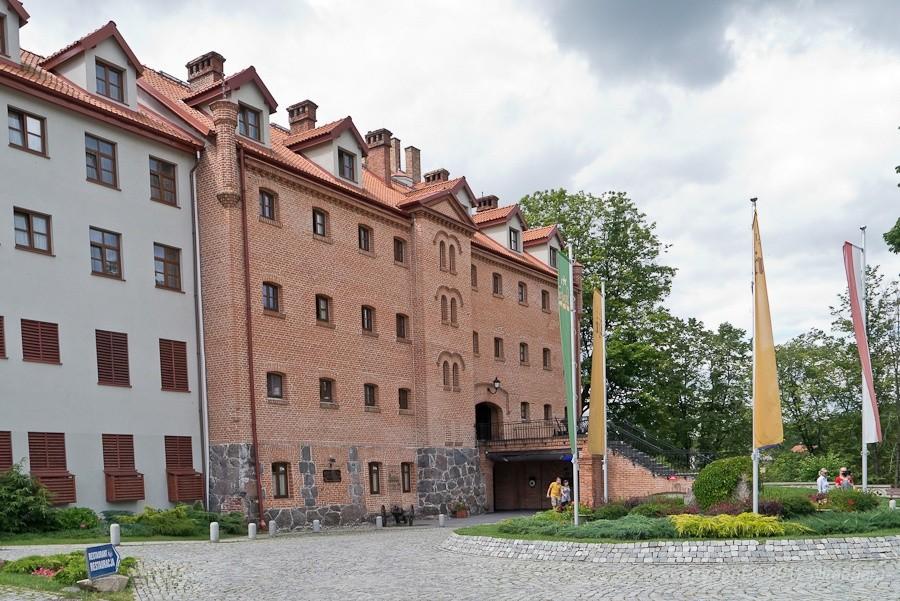 hotel krzyżacki w Rynie