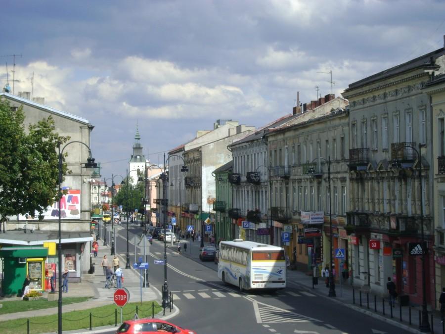 Ulica Słowackiego w Piotrkowie Trybunalskim