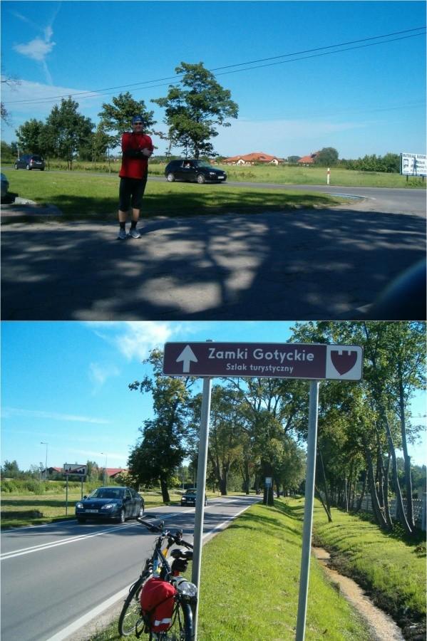 Szlakiem gotyckich zamków. Wyjazd z Malborka.
