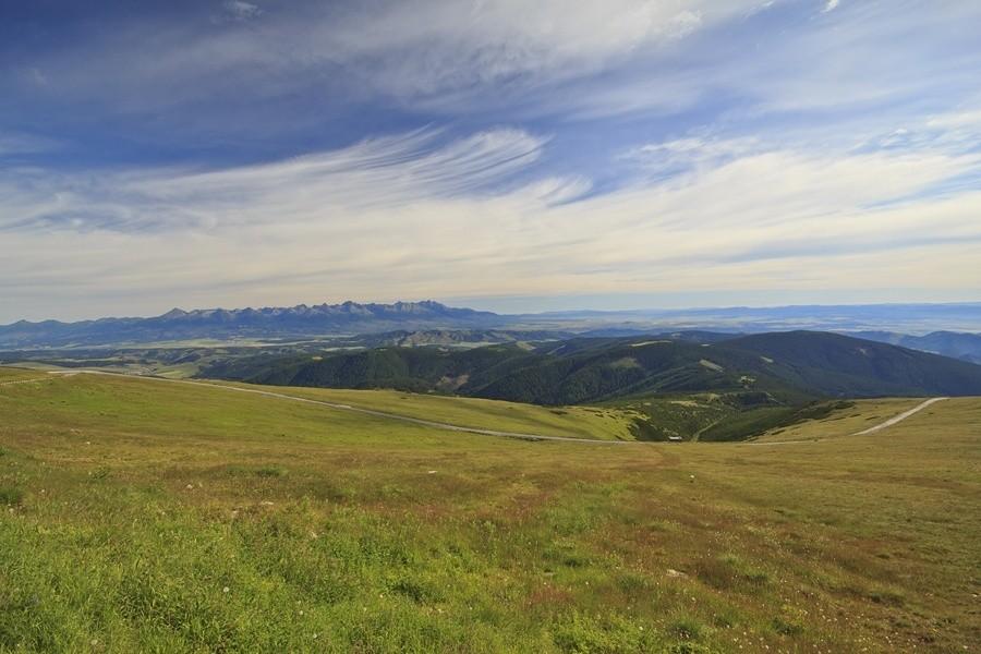 Panorama z Kralovej Holi.