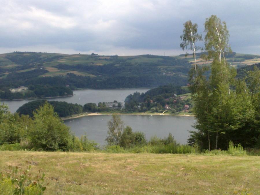 Jeziora Roznów widok