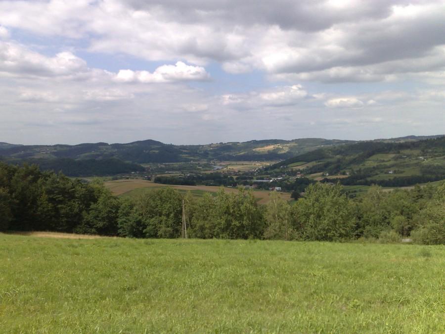 Widok na beskid