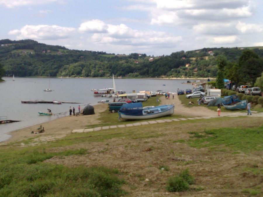 Jezioro Roznowskie przystań