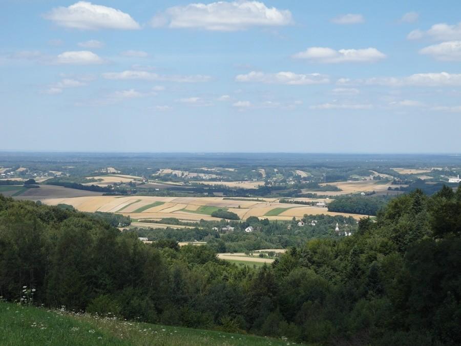 Widok z góry Kokocz na NW