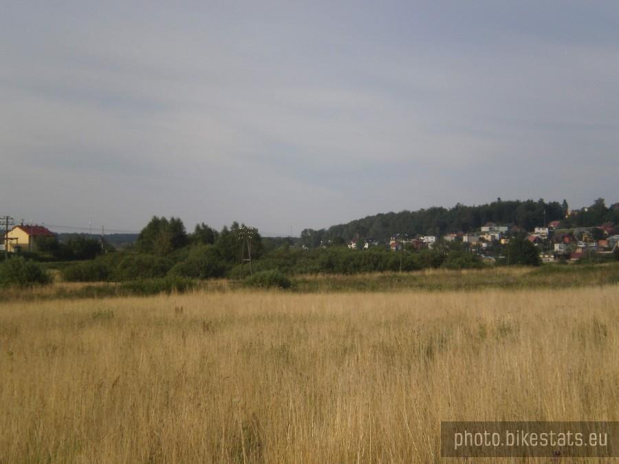Widok na wieś Sławki