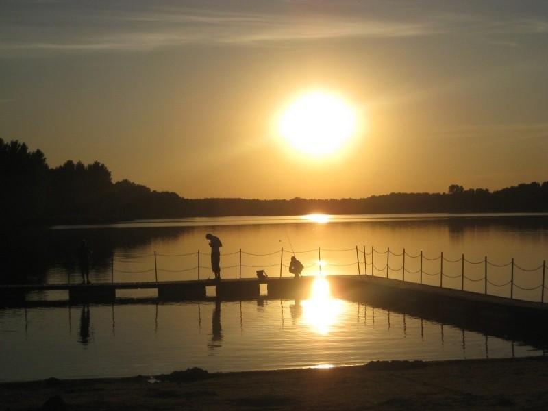Wieczór nad Jeziorem Biezdruchowskim w Pobiedziskach