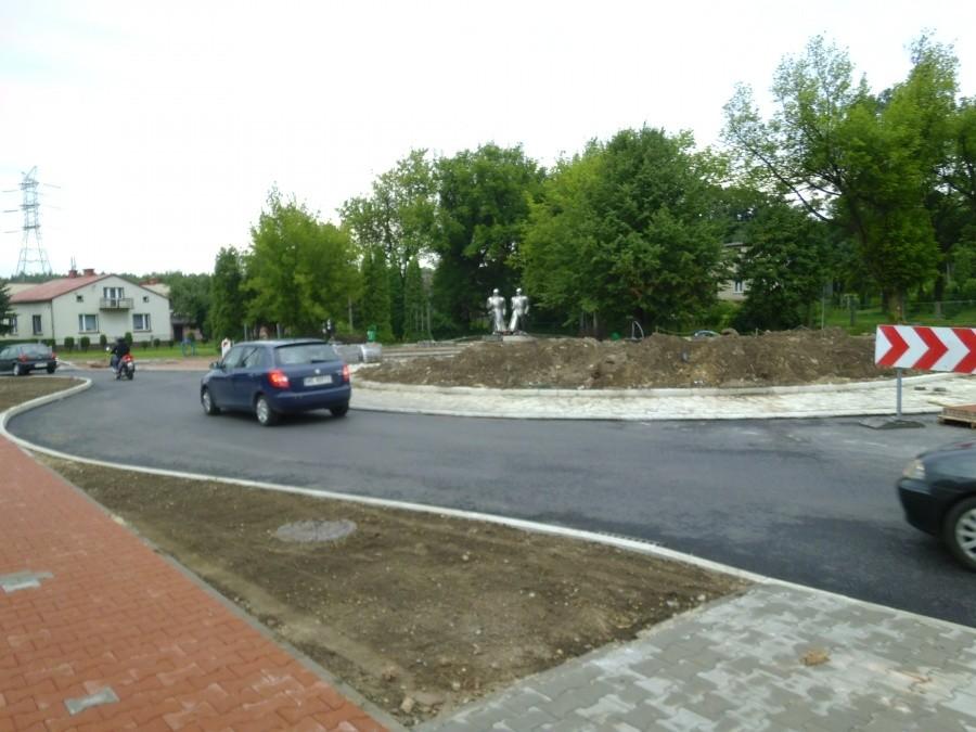 Łosień - Rondko w Centrum