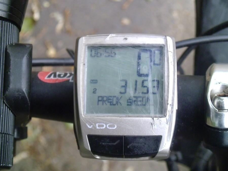 Średnia na odcinku 30 km (Łosień -> Katowice Murckowska)
