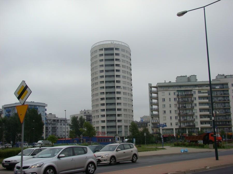 Warszawa 2012 - okrągłe wieżowce