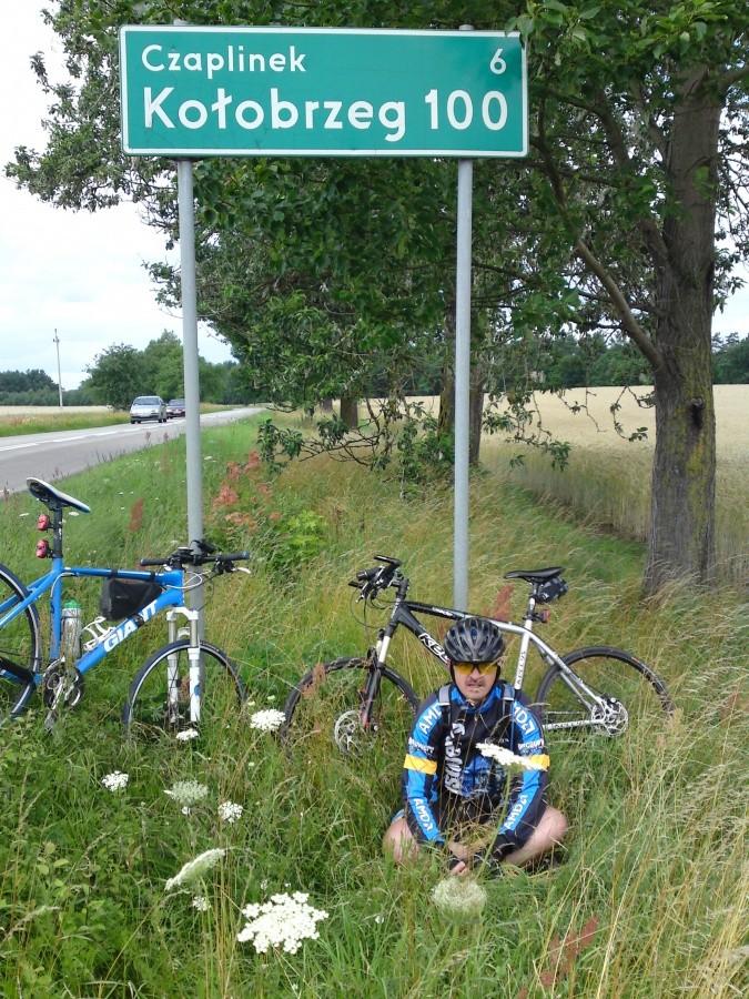 Jeszcze 100 km do Kołobrzegu
