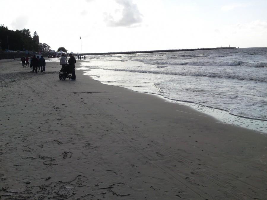 Plaża w Kołobrzegu
