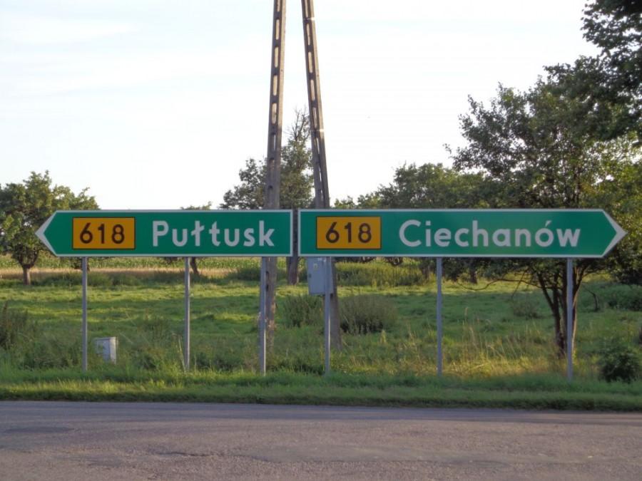 gdzie tu jechać...najlepiej drogą 618