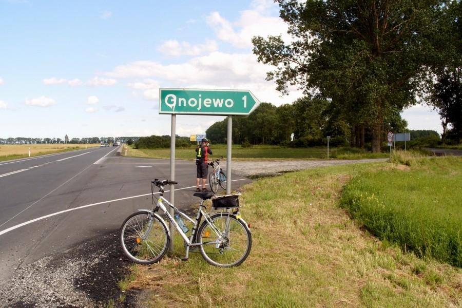 Dojeżdżamy do Gnojewa