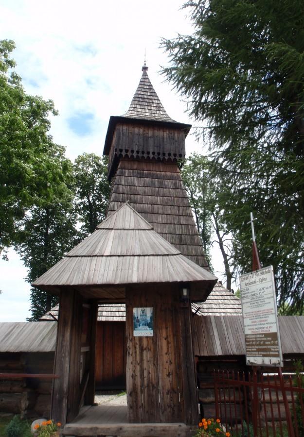 Kościół w Dębnie (przyjazny rowerzystom)