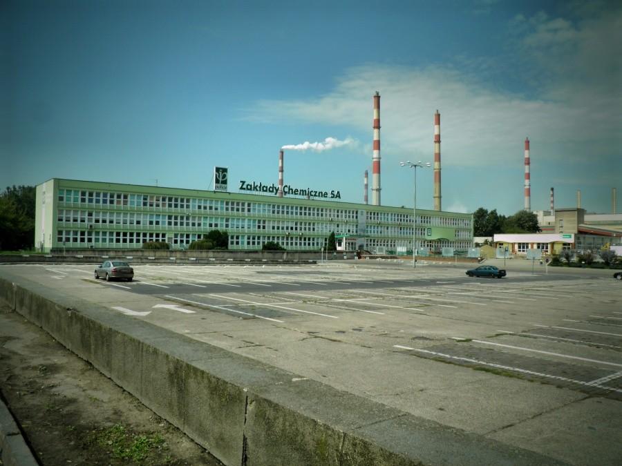 Tu się mieszczą biura Zakładów Chemicznych Police, głównego sponsora MKS Pogoń.