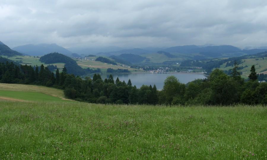 Widok na Jezioro Sromowickie