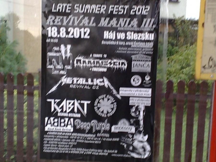 Na przystanku , zaproszenie na koncert w Haj we Slezsku