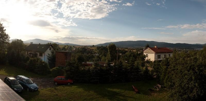 Panorama Beskidów z Pietrzykowic