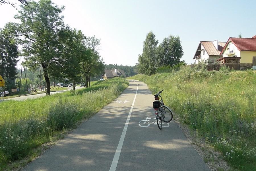 Początek rowerostrady