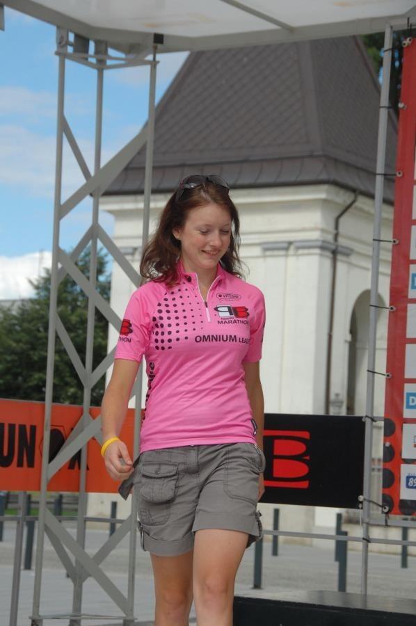 Lady in pink