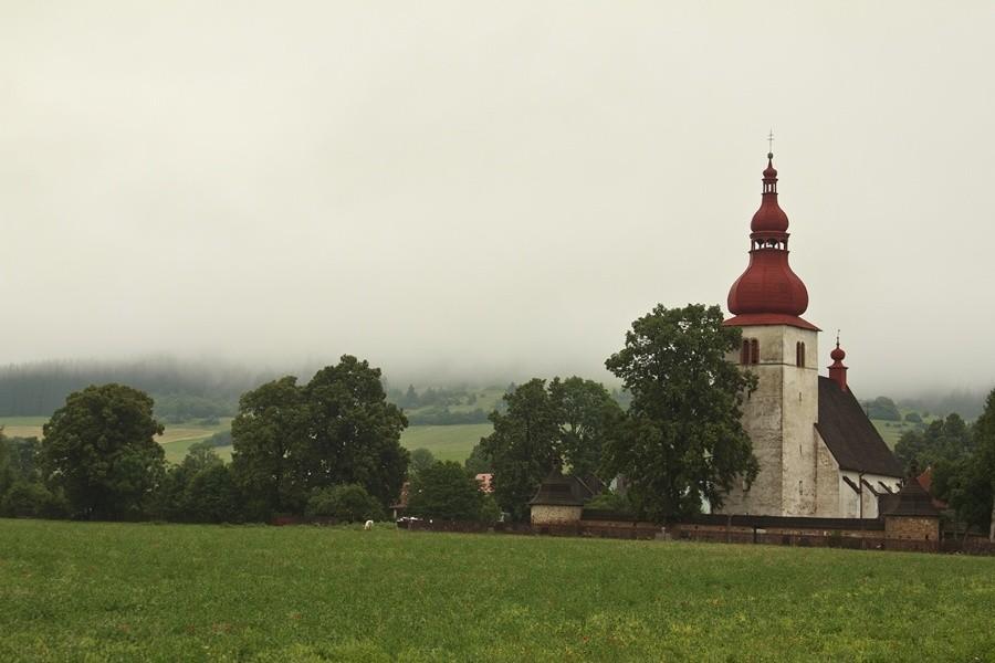Kościółek w Liptovskich Matiasovcach.