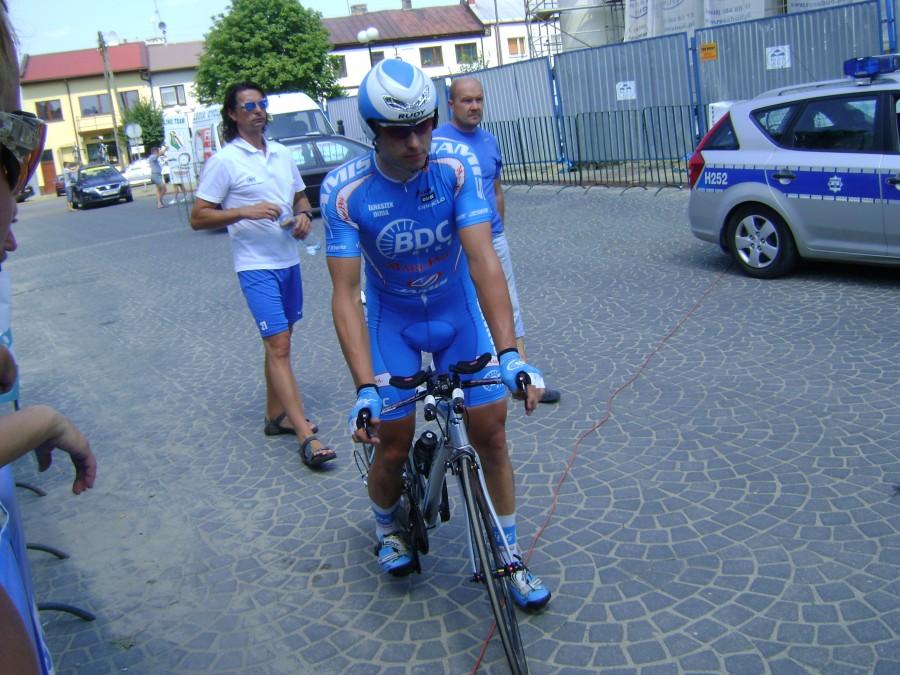Lider przed ostatnim etapem Adam Wadecki