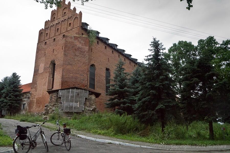 zamek krzyżacki w Barcianach