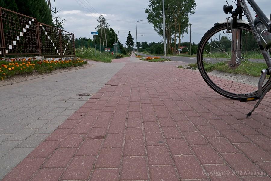 ścieżka rowerowa z Węgorzewa do Ogonków
