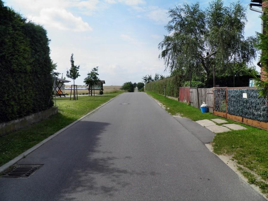 Droga Pampow - Grünhof jest wyjątkowo urocza, chociaż to tylko niecałe 5 km.
