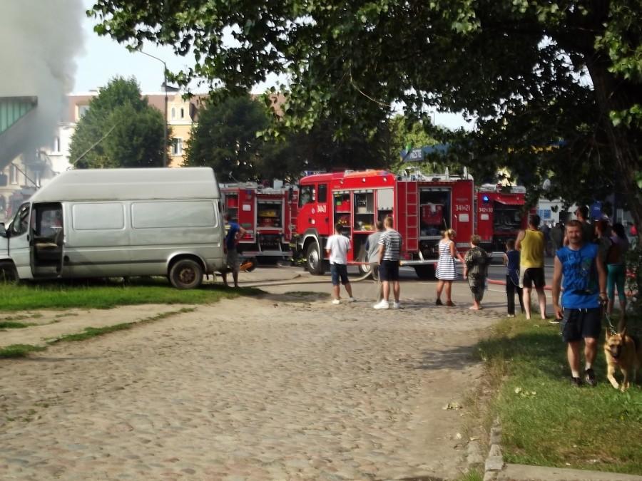 POŻAR NA SOPOCKIEJ