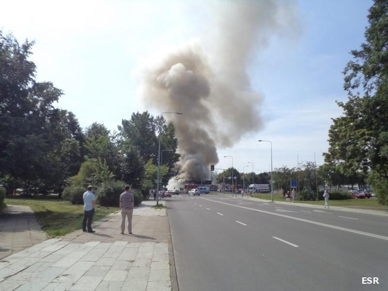 Elbląg płonie