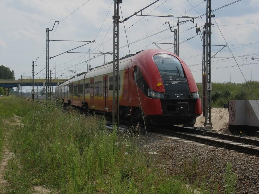 Pociąg z Lotniska Okęcie