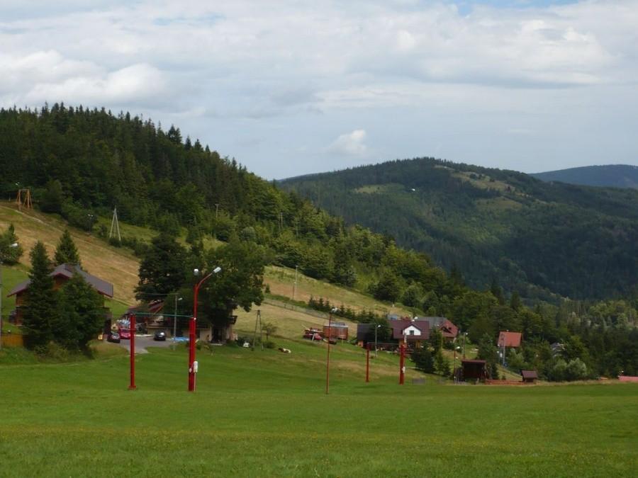 Salmopol - widok z góry