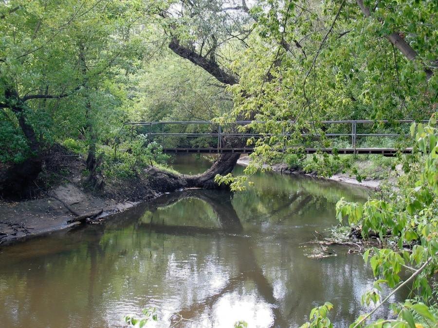 Kładka nad Jeziorką