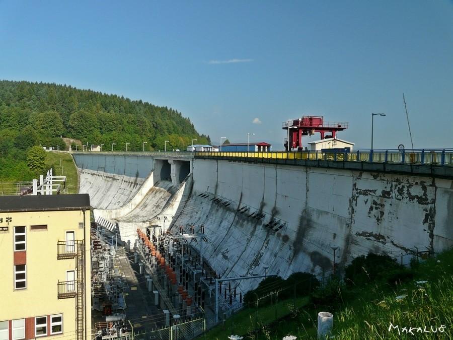 Elektrownia na Oravskej priehradie