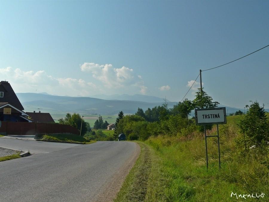 Pierwszy widok na Tatry