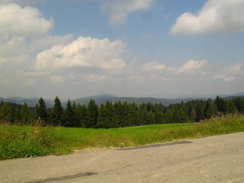 Na szczycie Piorun(743m) koło Mochnaczki.