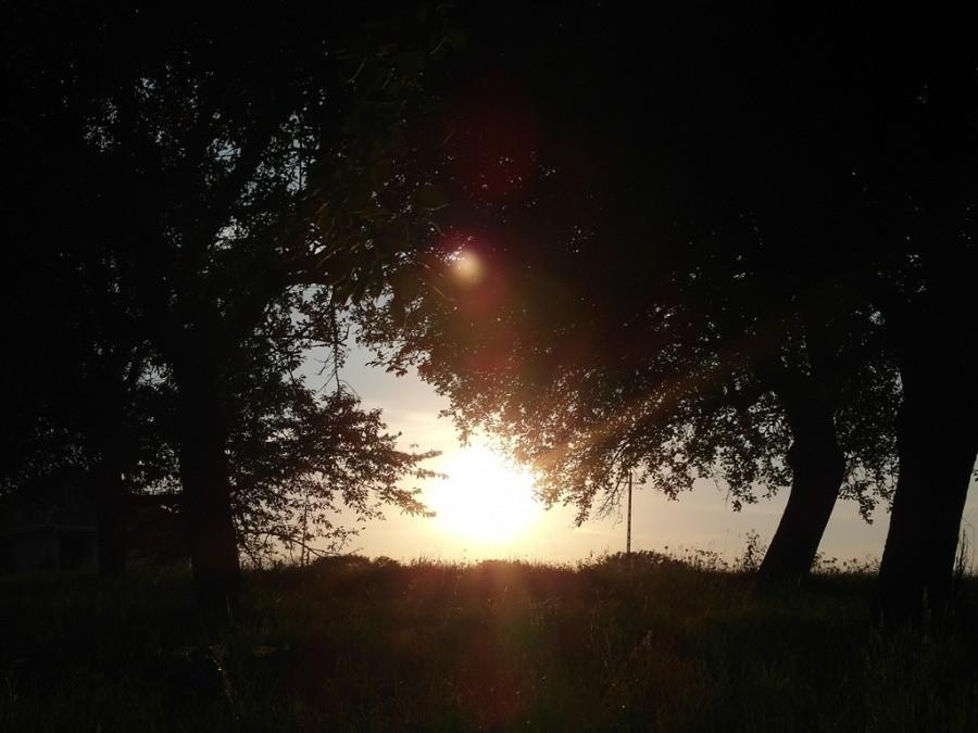 Milówka - zachód słońca