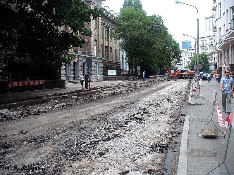 Przebudowa na Noakowskiego