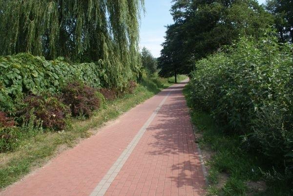 ścieżynką w kierunku centrum