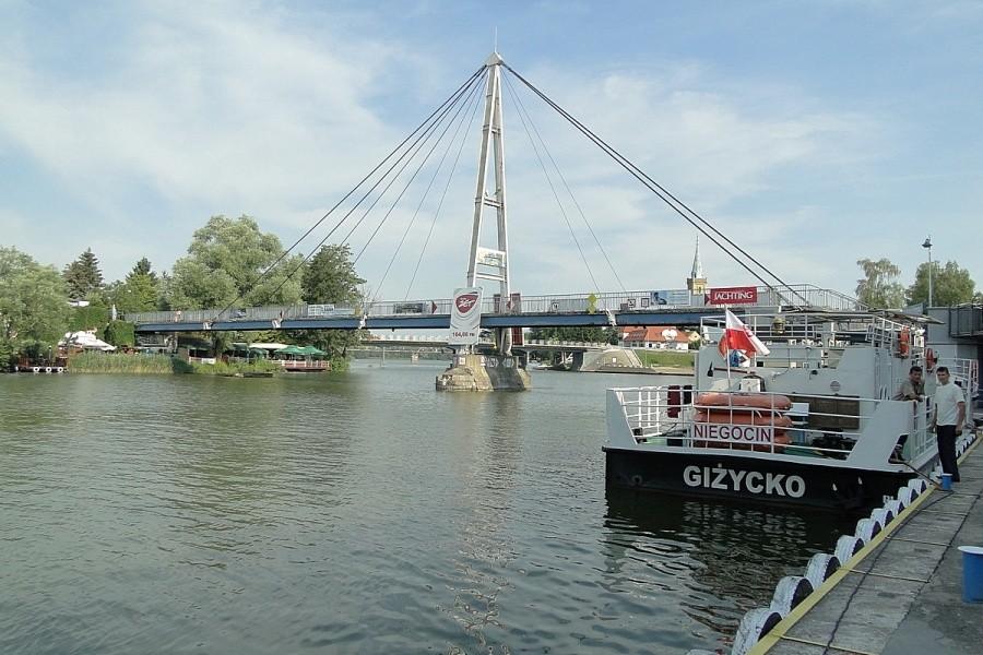 Tym mistem jedziemy do Rucianego